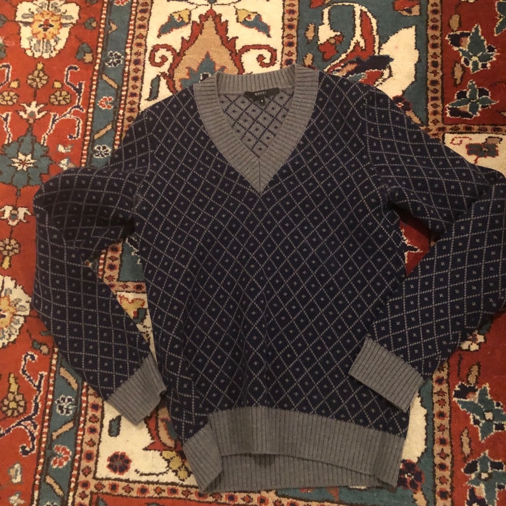 Gucci Diamond Pattern Sweater